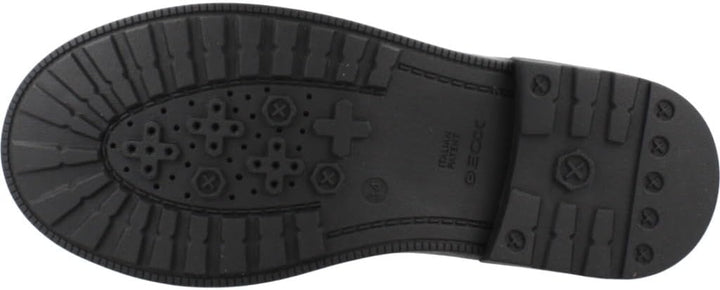 Geox Damen J Eclair Girl B Biker Boots 26 EU Gun, 26 EU Gun