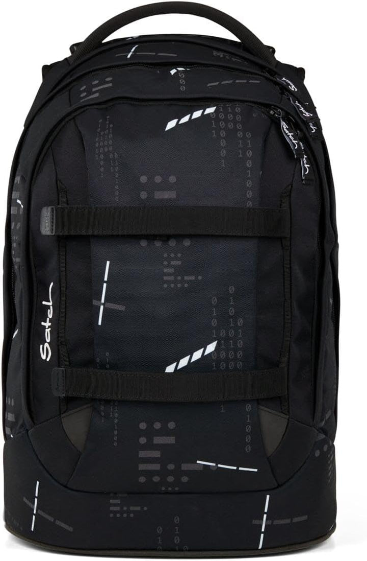 Satch Pack Schulrucksack Set 2tlg. inkl. Pencil Slider (Ninja Matrix), Ninja Matrix