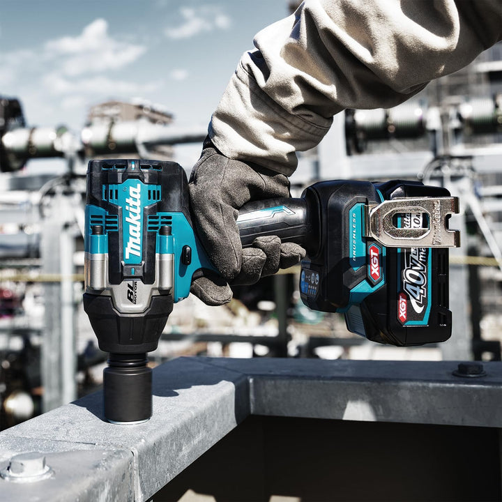 Makita TW008GZ Akku-Schlagschrauber 40V max. (ohne Akku, ohne Ladegerät), Petrol, Akku-Schlagschraub