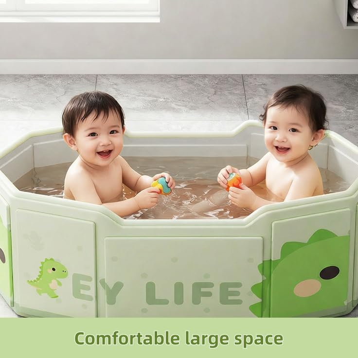 Klappbare Babybahn, Sitz mit Rutschschutzwanne, tragbare Kinderwanne, von der Geburt bis 3 Jahre, Ba