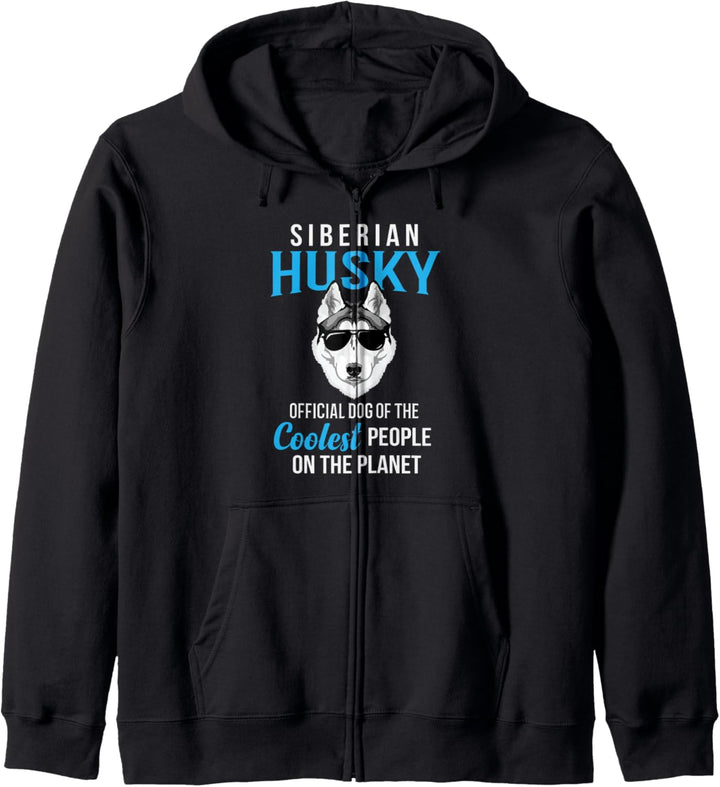 Siberian Husky Dog Of The Coolest People Kapuzenjacke