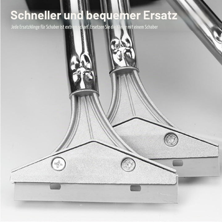 60 Stück Ersatzklinge Für Schaber 100mm, Klingen Für Farbschaber, Teppichschabe, Tapetenschaber, Tap