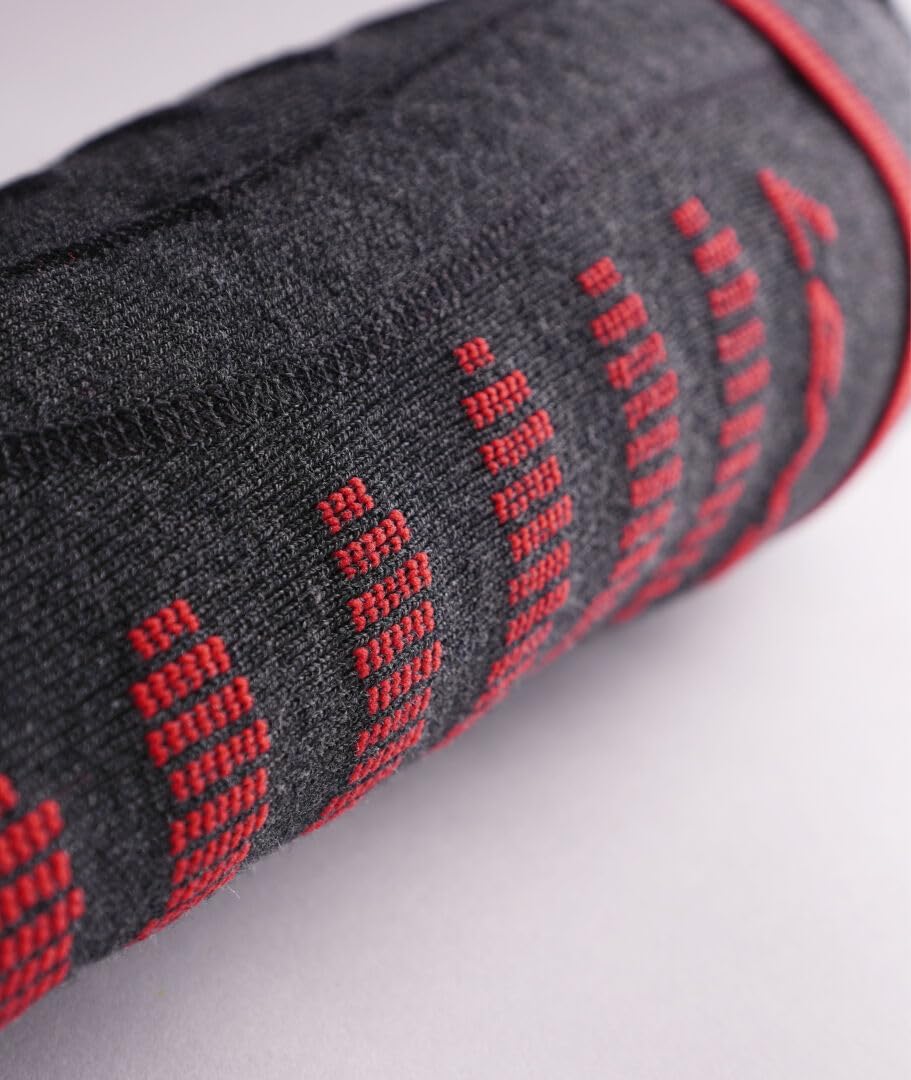Lenz Heat 5.1 Socken 2023 Anthracite/red