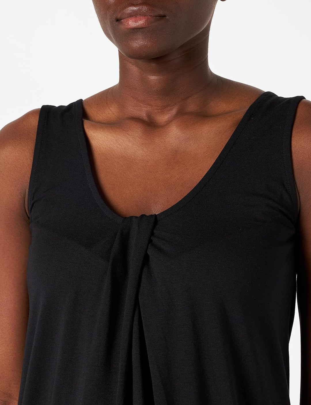 Supermom Damen Dress Sleeveless Vetiver Kleid 38 Black - P090, 38 Black - P090