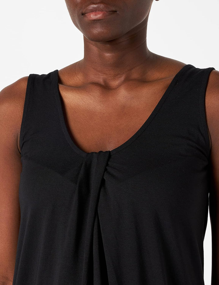 Supermom Damen Dress Sleeveless Vetiver Kleid 38 Black - P090, 38 Black - P090