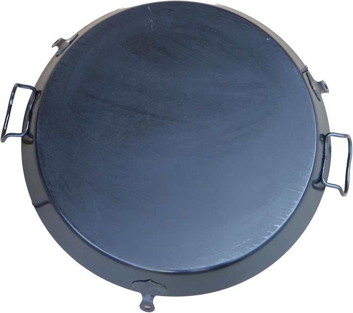 Schwenkgrill Pfanne Helmensdorfer Eisenpfanne gebläut 45 cm Paellapfanne