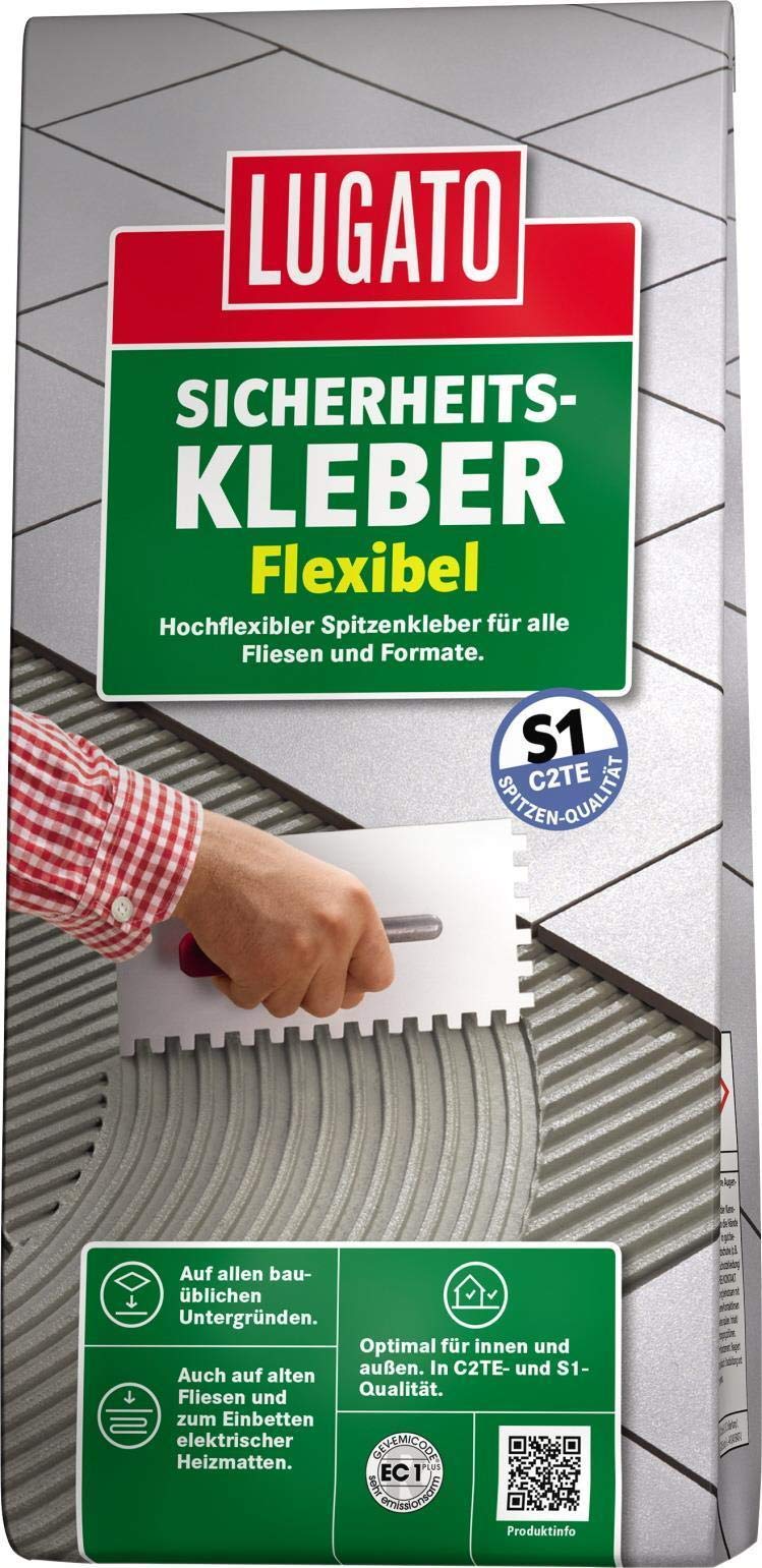 Fliesenkleber Lugato Sicherheitskleber Flexibel 20 kg