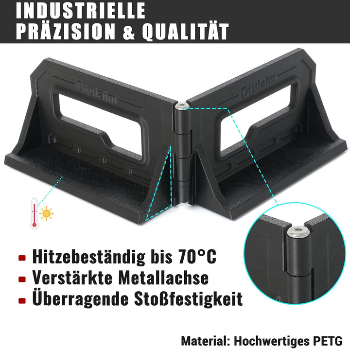 Mehrzweck Kofferraum Organizer & Gepäckfixierung - 50° bis 210° Verstellbare Halterung - Robustes PE