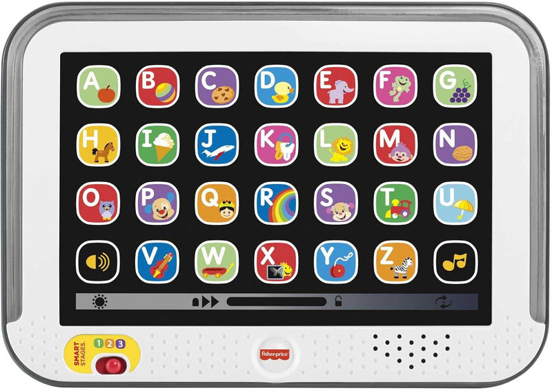 Fisher-Price Lernspass-Tablet, Babyspielzeug mit Lichtern, Musik, Motorikspielzeug, Lernspielzeug fü