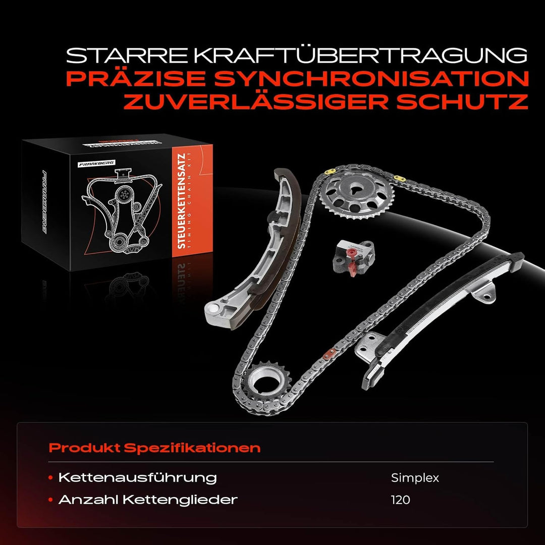 Steuerkettensatz für Yaris P1 1.3L Benzin 1999-2005 13523-22020