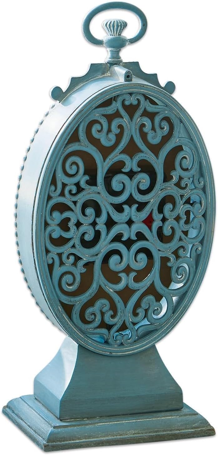 Loberon Uhr Michelet, Vintage-Charme, Antik Inspiriertes Ziffernblatt, Kunstvolle Rückseite, Zeitmes