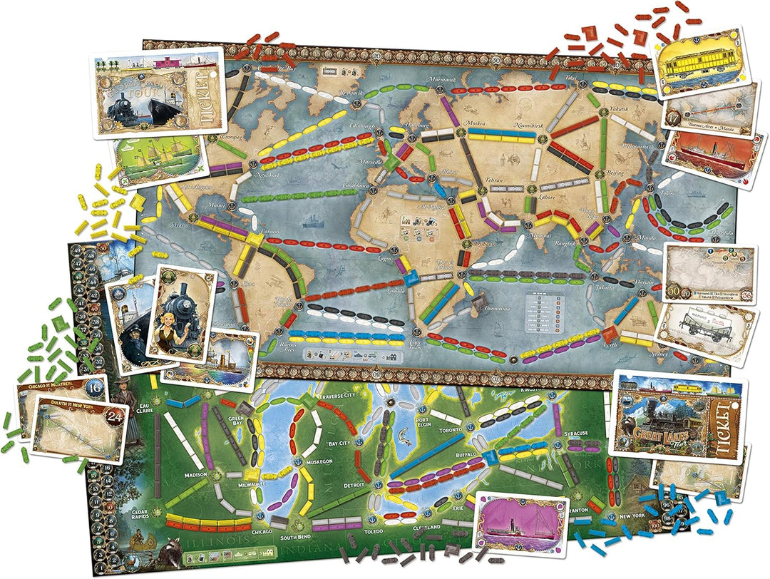 Ticket To Ride - Segel und Schienen (Nordic)