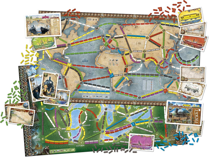 Ticket To Ride - Segel und Schienen (Nordic)