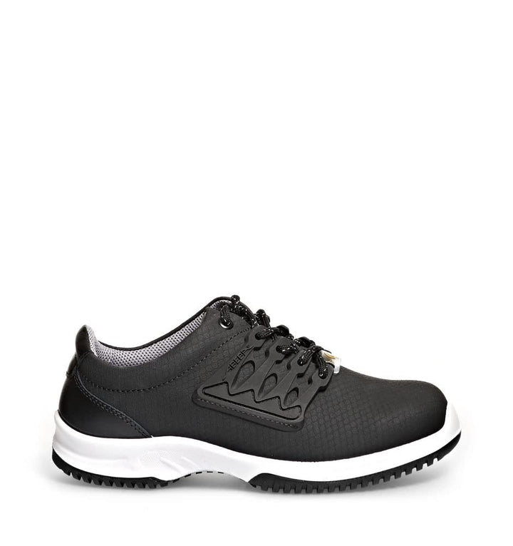 ABEBA 872499 31761 S1 ESD Halbschuh, Rutschhemmende TPU-Sohle, Schwarz, 43 Grösse 43 EU, 43 EU