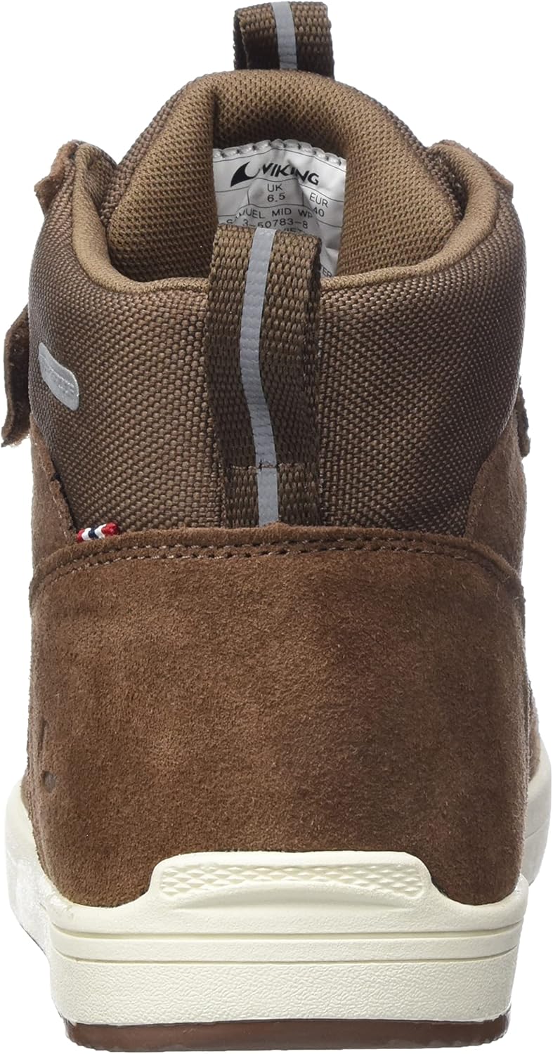 Viking Jungen Samuel Mid Wp Jr Rain Shoe 33 EU Braun, 33 EU Braun