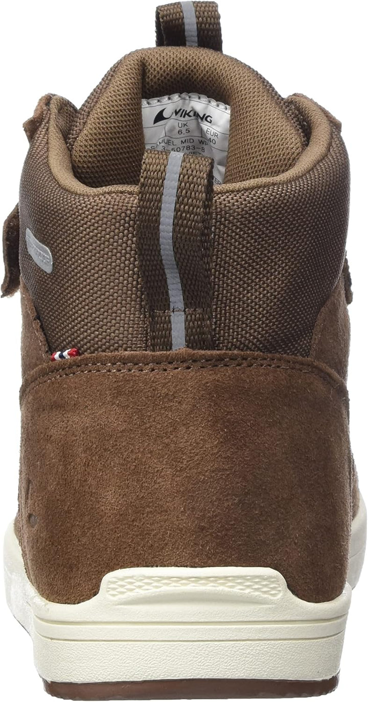 Viking Jungen Samuel Mid Wp Jr Rain Shoe 33 EU Braun, 33 EU Braun
