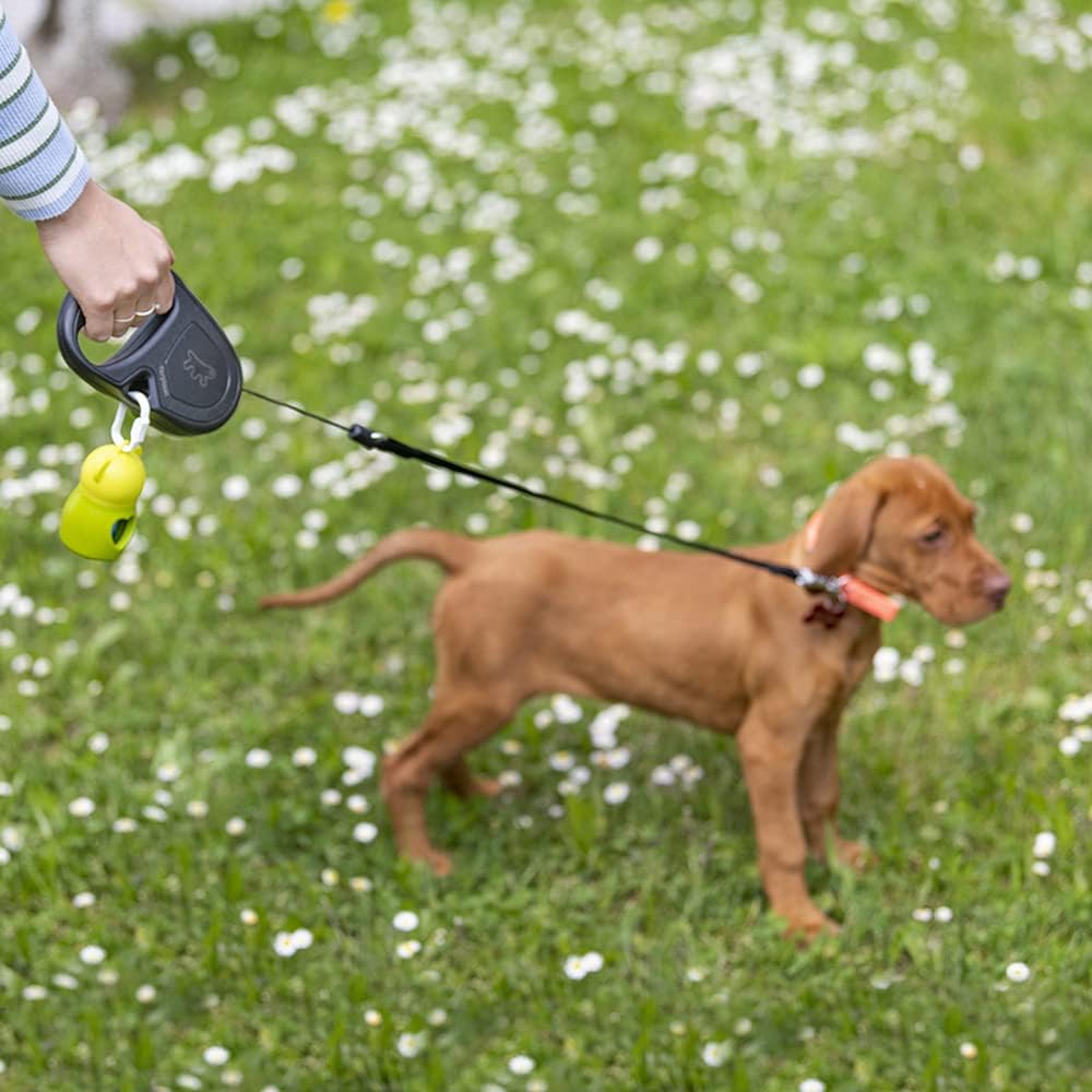 Ferplast Hundeleine Flippy ONE, Rollleine mittelgrosse Hunde bis 20 kg. Ausziehbare Schnur max. 5 m.