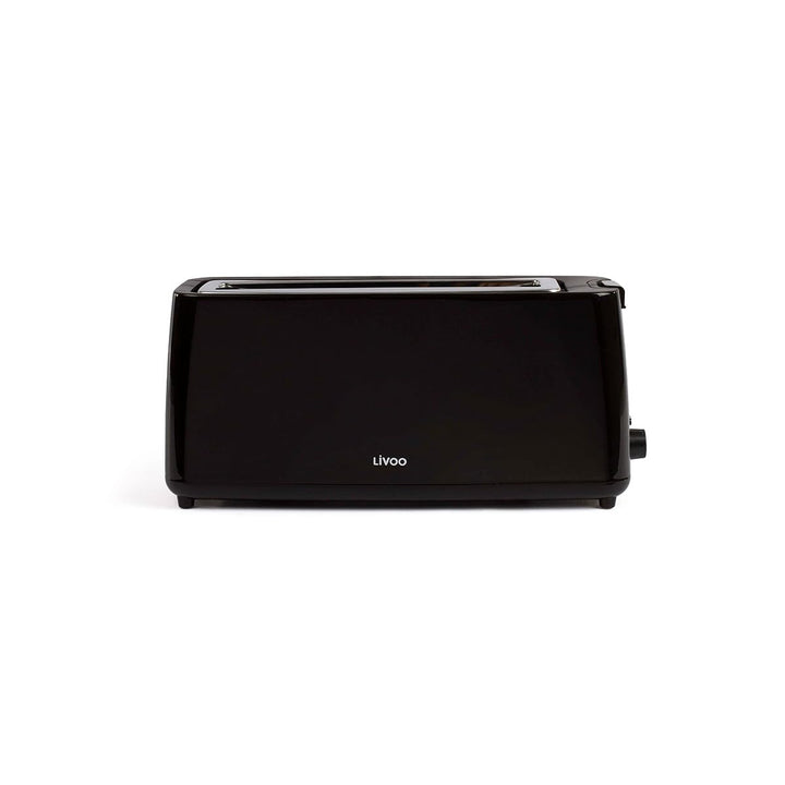 Schwarzer 1-Schlitz-Toaster - DOD168N, Schwarz