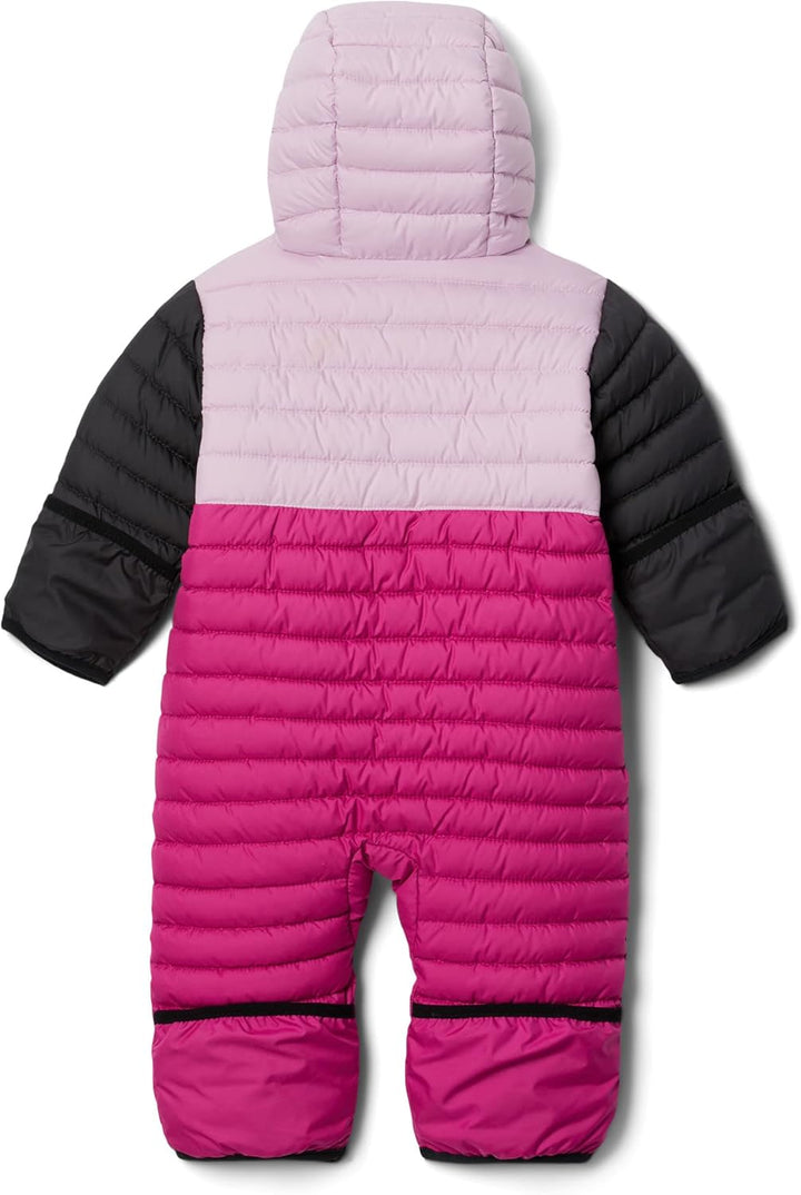 Columbia Unisex Kinder Powder Lite Reversible Bunting Schneeanzug 6/12 Wild Fuchsia, Aura, Shark, 6/
