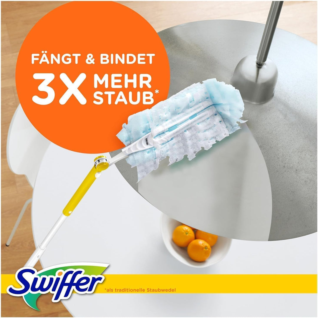 Swiffer Staubmagnet 5x5 Nachfülltücher, Mit Dem Duft Von Febreze, Fängt Und Schliesst 3-mal Mehr Sta