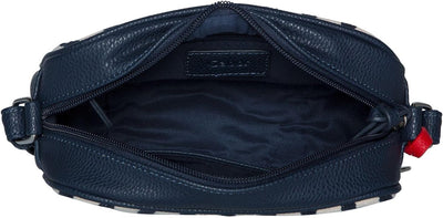 Gabor Damen Julie Cross Bag, Stripes Blue