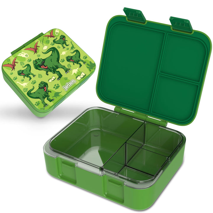 JARLSON® Brotdose Kinder mit Fächern MILI [AUSLAUFSICHER] Bento Lunchbox für Schule, Kita, Kindergar