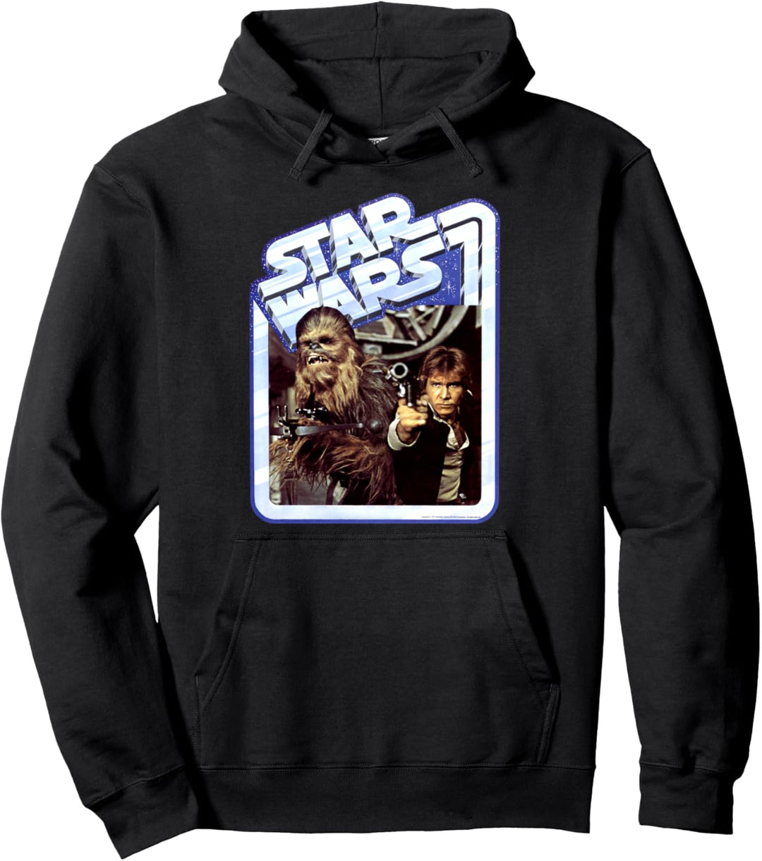 Star Wars Chewbacca & Han Solo Smugglers Stand Pullover Hoodie