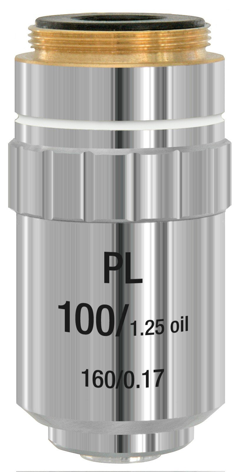 Bresser Mikroskop Objektiv planachromatisch DIN-PL 100x (Öl), 100x