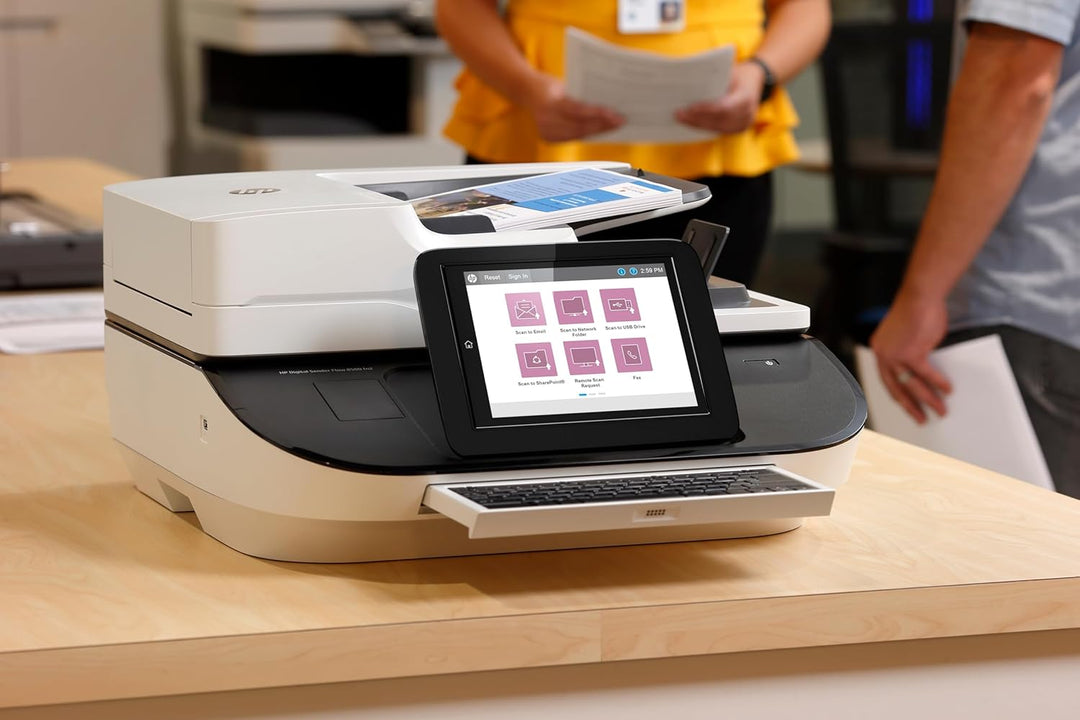HP Digital Sender Flow 8500 fn2, Scanner, Flachbett, 150-Blatt ADF, LAN, USB, bis zu 10.000 Seiten t