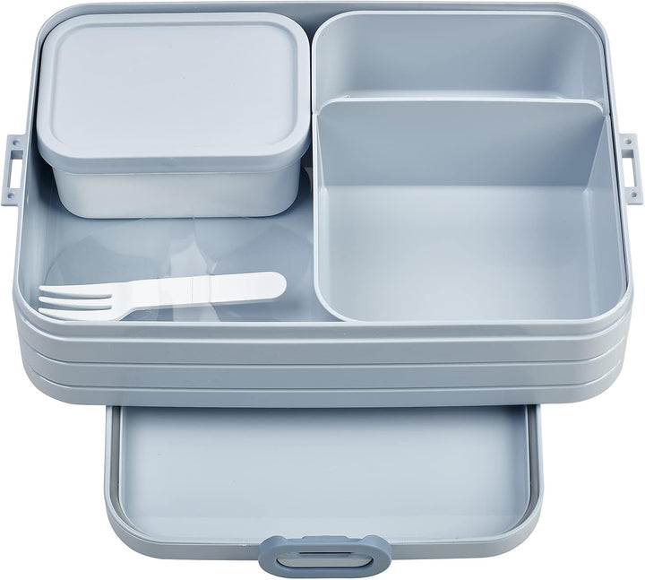 Mepal Bento Brotdose Large Take A Break - Brotdose mit Bento Box - Für 2 Sandwiches oder 4 Brotschei