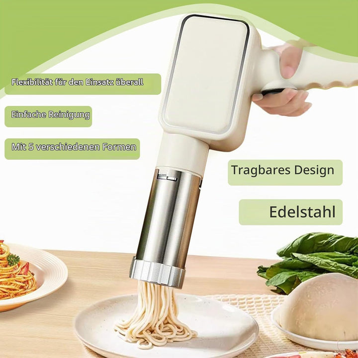 Elektrische Nudelmaschine Handheld, Elektrische Nudel Presse Pastamaschine Automatische Handheld Noo