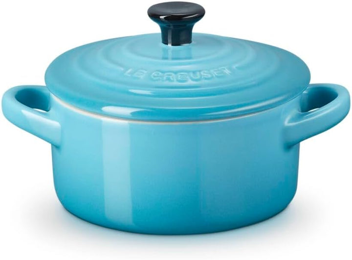 Le Creuset Mini-Cocotte aus Steinzeug, 200 ml, 10 x 5 cm, Karibik, 71901101700100, Karibik