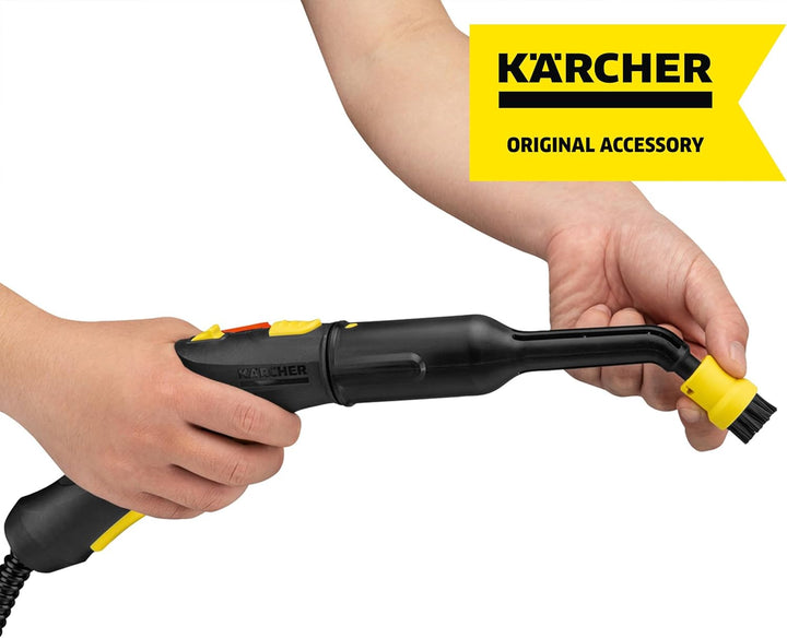 Kärcher Rundbürstenset für Kärcher Dampfreiniger (hochwertiges Borstenmaterial, 2 Farben) Single, Si
