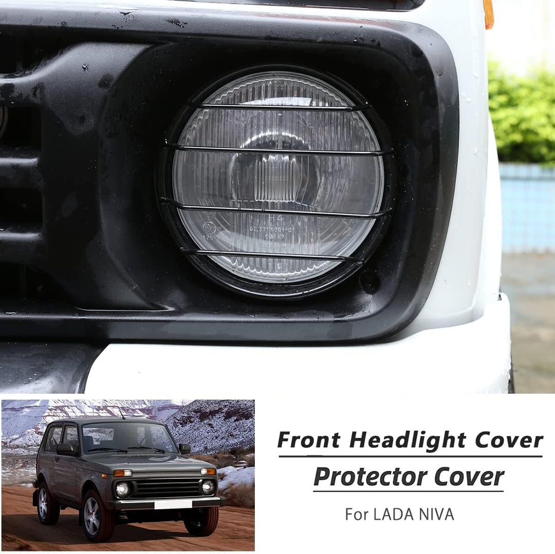 DIYUCAR 6 teile/satz Aluminiumlegierung Nebelscheinwerfer Hinten Schwanz Lampe Protector Rahmen Trim
