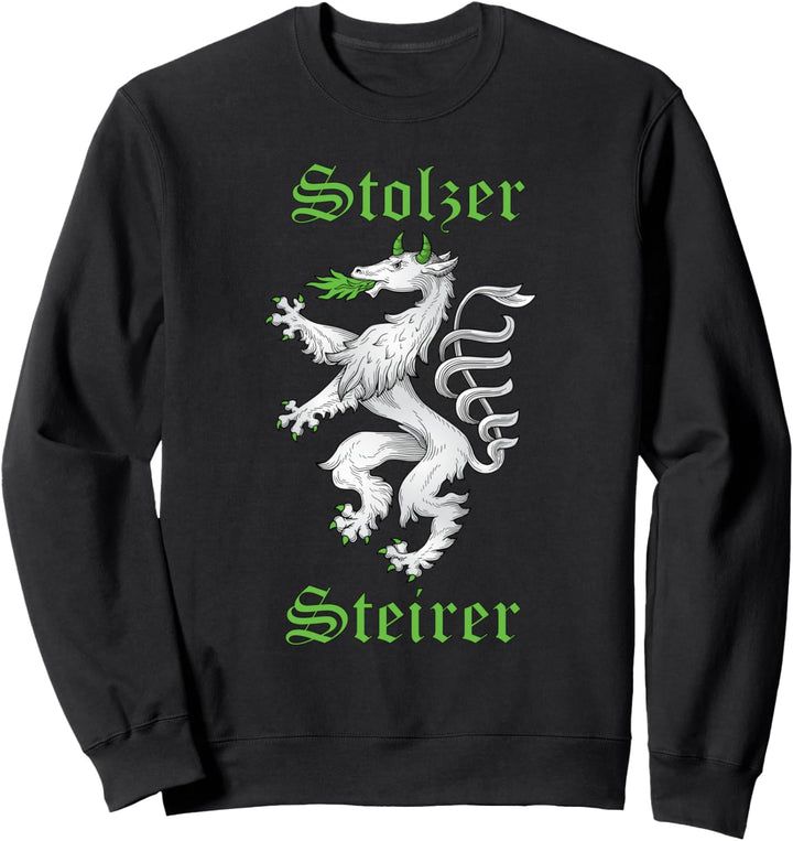Stolzer Steirer Steiermark Steirischer Panther Steirer Bua Sweatshirt