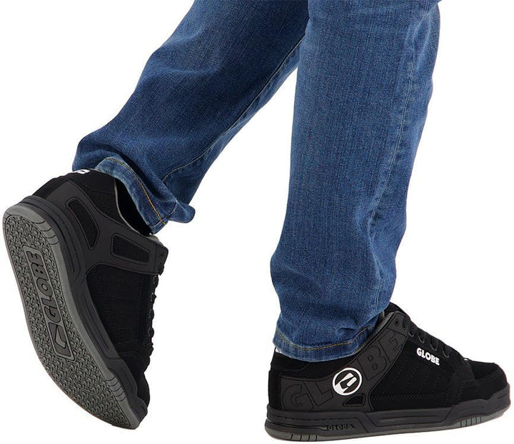 Globe Tilt Unisex-Erwachsene Sneakers 39.5 EU Schwarz, 39.5 EU Schwarz