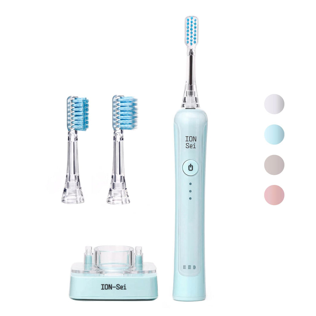 ION-Sei, Elektrische Zahnbürste mit patentierter Ionen Technologie aus Japan (Lake Blue) Lake Blue 1