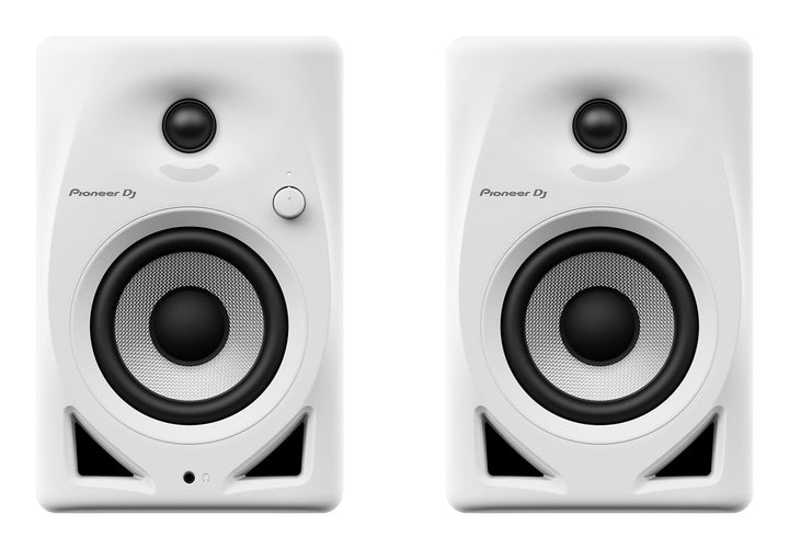 Pioneer DJ DM-40D-W 4" Desktopmonitorsystem (weiss) 4'' Lautsprecher Verdrahtet Weiss, 4'' Lautsprec