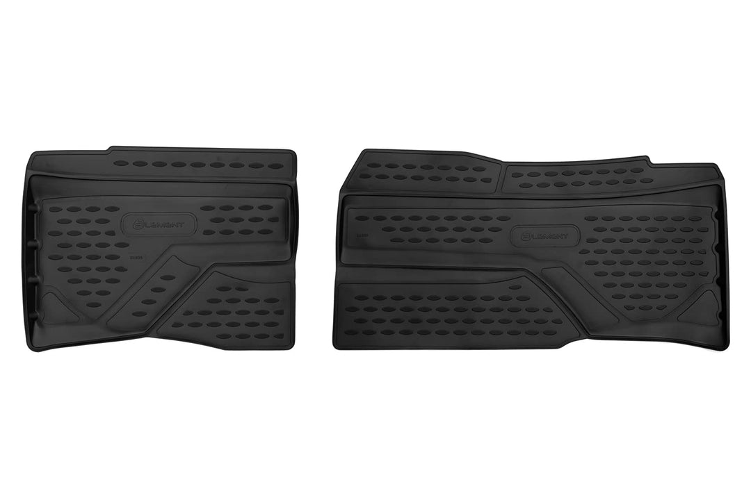 Element Gummimatten für Ford F250/F350 Eimer Sitze w/o 4x4 Shifter Crew Cab 2017 > 2 TLG HINTEN