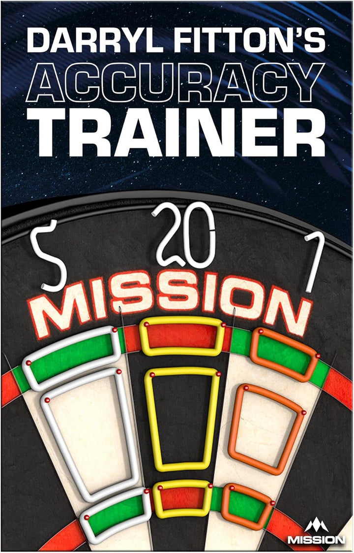 Mission Darryl Fitton's Accuracy Trainer Dartboard