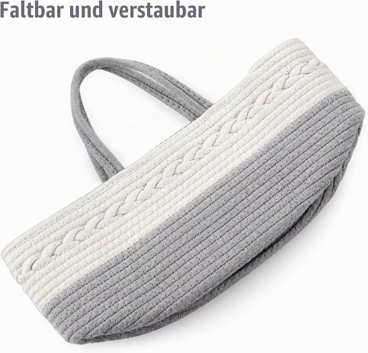 PandaEar Baby-Wickeltasche für Jungen und Mädchen, tragbarer Baby-Wickelkorb, Reise-Baumwollseil, Wi