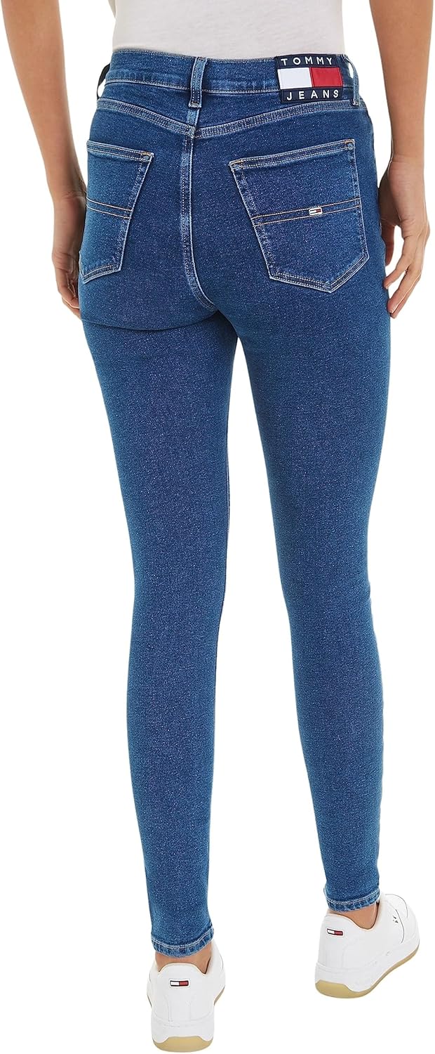 Tommy Jeans Damen Jeanshosen 25W / 30L Denim, 25W / 30L Denim