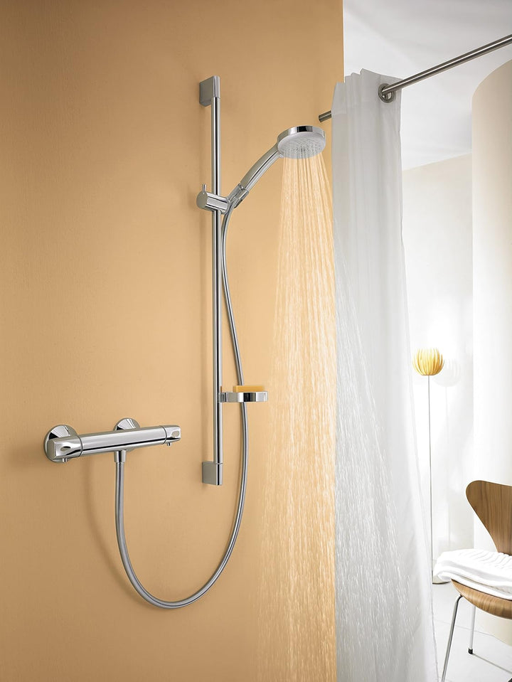hansgrohe Croma 100 Duschset 0,90m, 3 Strahlarten, Chrom Chrom 0,90m Set 3 Strahlarten, Chrom 0,90m