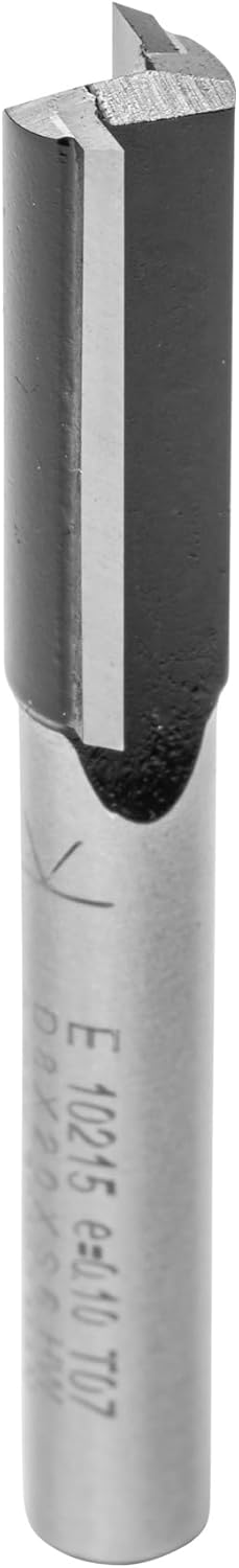 ENT 10215 Nutfräser HW, Schaft (S) 6 mm, Durchmesser (D) 8 mm, NL 20 mm, SL 32 mm, GL 52 mm D=8 / NL
