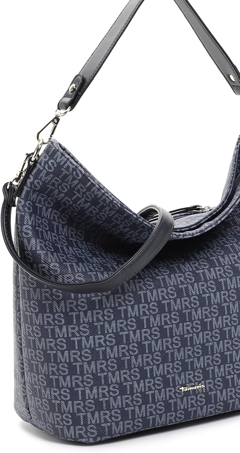 Tamaris Beutel Grace 31434 Damen Handtaschen Print Einheitsgrösse Blue 500, Einheitsgrösse Blue 500