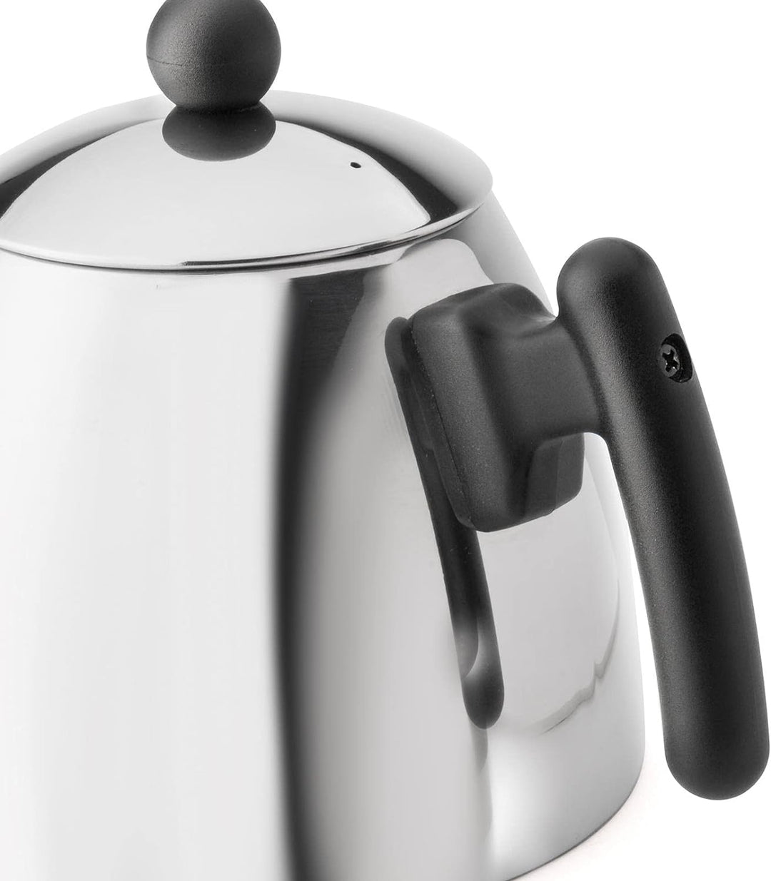 Teekanne Set 1.2 Liter - Edelstahl doppelwandig silber - Grosser Teebereiter mit Tee-Filter-Sieb-Auf