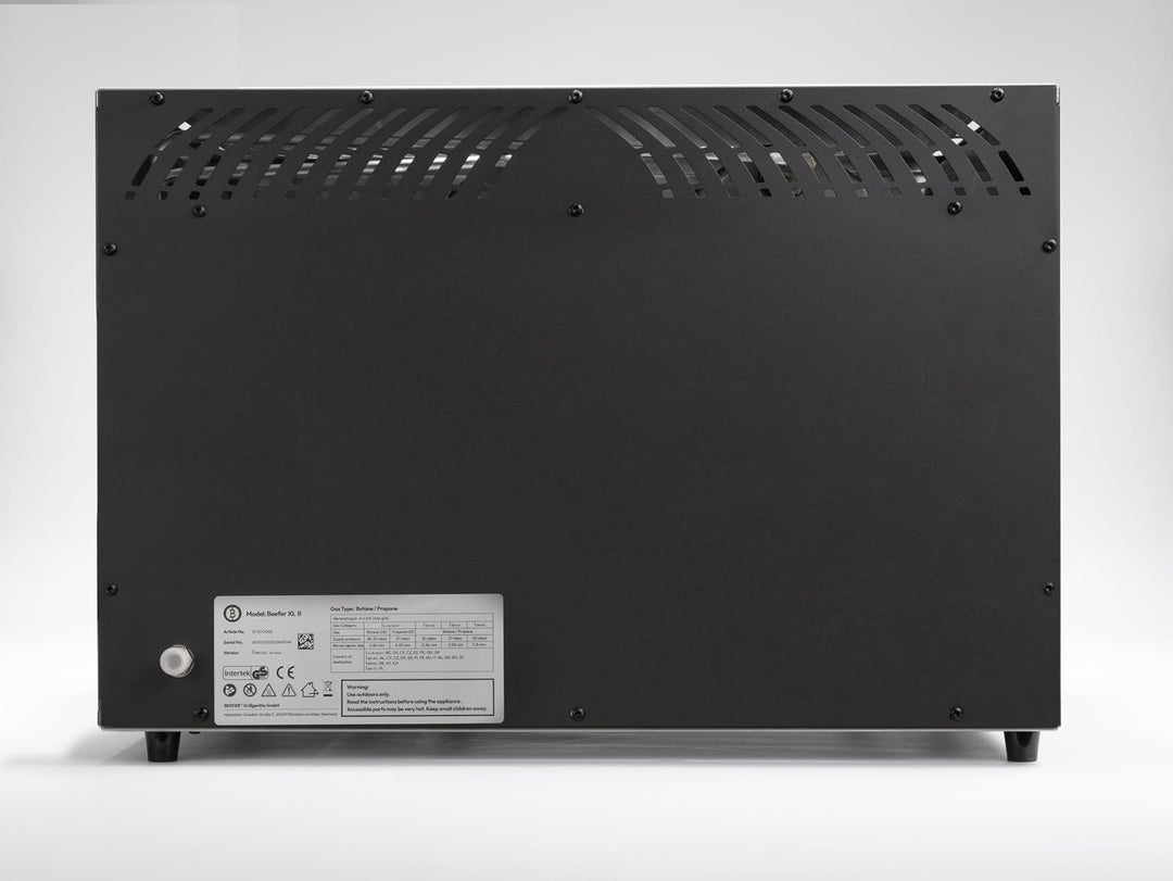 Beefer XL II – Profi-Oberhitzegrill mit 800 °C, 2 Regelbare Infrarotbrenner, Patentierte Einhand-Höh