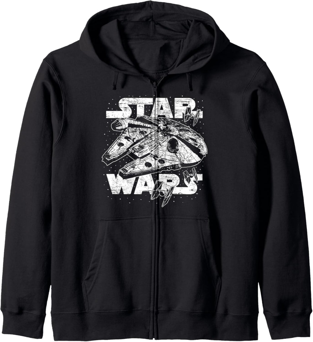 Star Wars Millennium Falcon Logo Stamp Kapuzenjacke