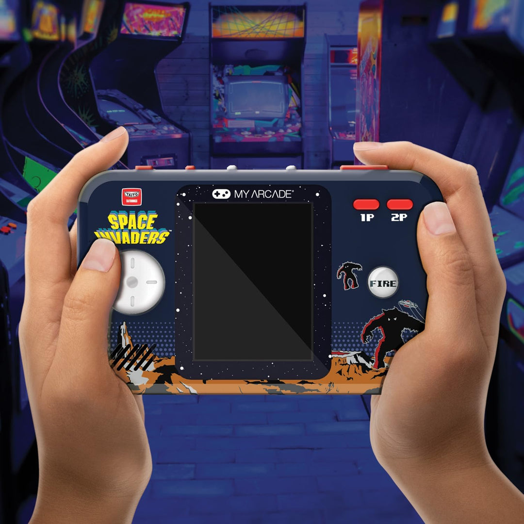 My Arcade Space Invaders Pocket Player Pro tragbares Spielsystem
