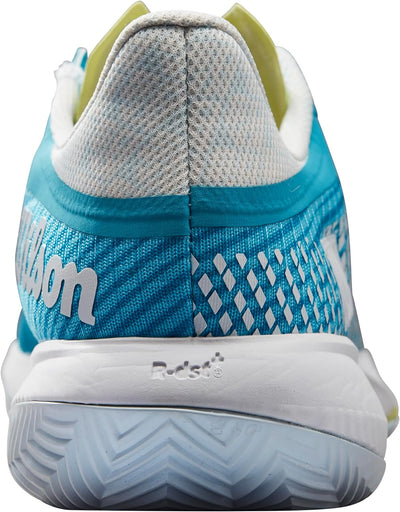 Wilson Damen KAOS Swift 1.5 Clay Sneaker 36 EU Algiers Blue White Sunny Lime, 36 EU Algiers Blue Whi